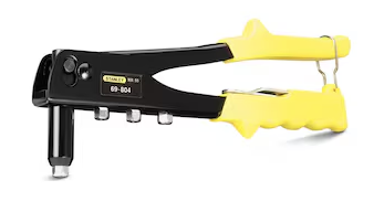 Nitownica MR55 z końcówkami 2, 3, 4 i 5 mm do precyzyjnego nitowania różnych materiałów | 0-69-804