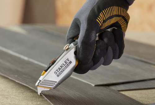 Nóż FatMax z podwójnym ostrzem do precyzyjnego cięcia materiałów w domu i warsztacie | 0-10-789