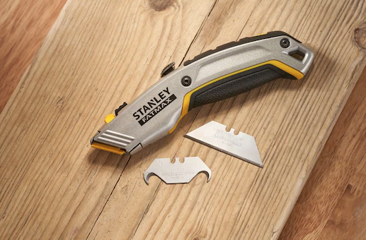 Nóż FatMax z podwójnym ostrzem do precyzyjnego cięcia materiałów w domu i warsztacie | 0-10-789