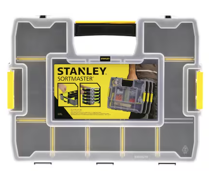 Organizer SORT MASTER Junior do przechowywania drobnych narzędzi i akcesoriów w domu i warsztacie | 1-97-483