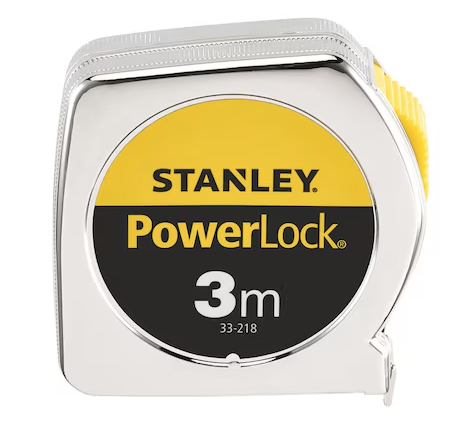 Miara stalowa Powerlock 3 m x 12,7 mm w metalowej obudowie do dokładnego mierzenia | 1-33-218