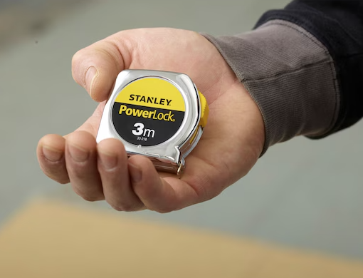 Miara stalowa Powerlock 3 m x 12,7 mm w metalowej obudowie do dokładnego mierzenia | 1-33-218