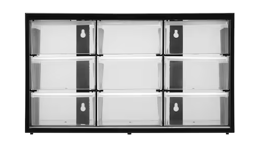 Organizer stojący z 9 szufladami do przechowywania narzędzi i drobnych akcesoriów | 1-93-978