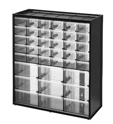 Organizer stojący z 39 szufladami do przechowywania narzędzi i drobnych akcesoriów | 1-93-981