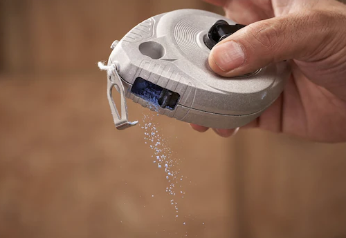 Sznur traserski 30 m w aluminiowej obudowie do precyzyjnego znakowania i pomiarów | 0-47-100