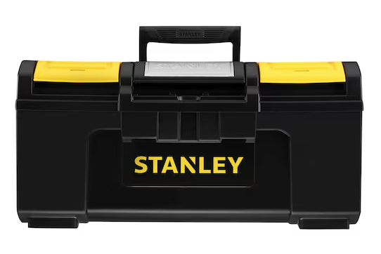 Skrzynka narzędziowa Stanley Basic 19 do przechowywania i transportu narzędzi w domu i warsztacie | 1-79-217