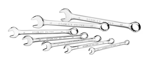 Zestaw kluczy płasko-oczkowych 7 sztuk | STMT82842-0