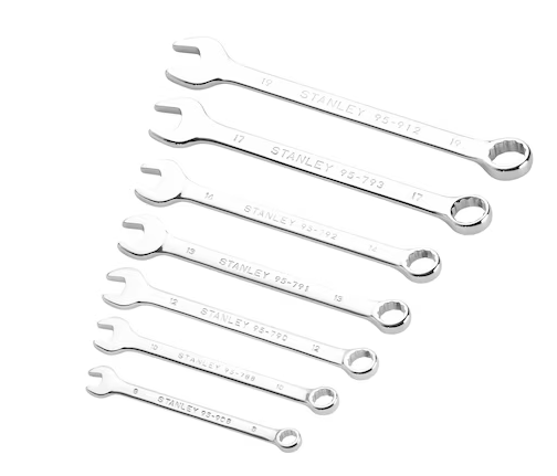 Zestaw kluczy płasko-oczkowych 7 sztuk | STMT82842-0