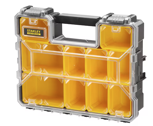 Organizer FatMax Pro wysoki, wodoodporny, z tworzywa do przechowywania narzędzi i akcesoriów | 1-97-521