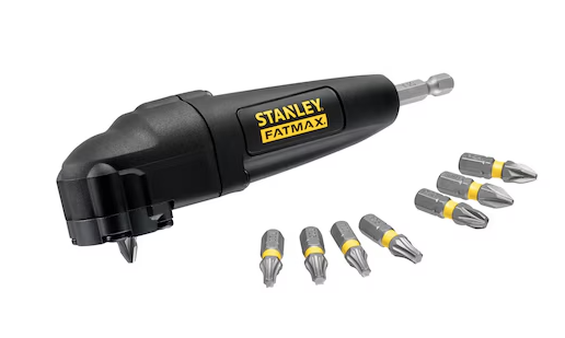 Nasadka kątowa z zestawem bitów 9 sztuk – praktyczny adapter | STA88582-XJ