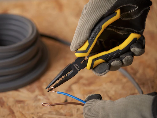 Wydłużone szczypce Control-Grip 200 mm – trwałe i uniwersalne narzędzie warsztatowe | STHT0-74364