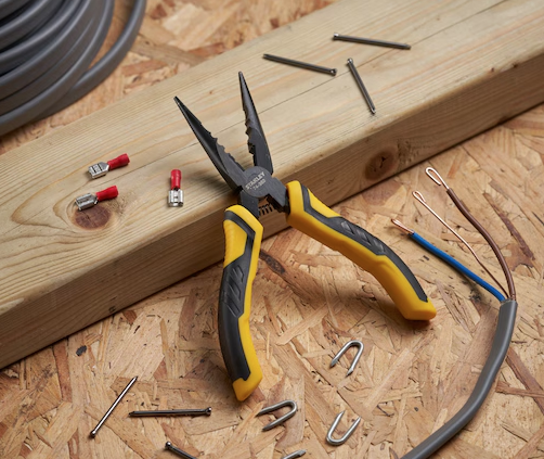 Wydłużone szczypce Control-Grip 200 mm – trwałe i uniwersalne narzędzie warsztatowe | STHT0-74364