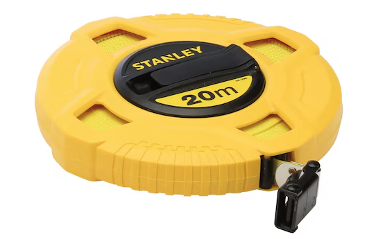 Miara 20 m x 12,7 mm z włókna szklanego – trwałe i precyzyjne narzędzie pomiarowe | 0-34-296