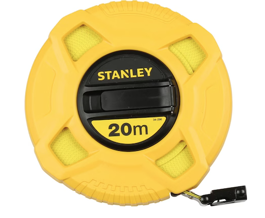 Miara 20 m x 12,7 mm z włókna szklanego – trwałe i precyzyjne narzędzie pomiarowe | 0-34-296