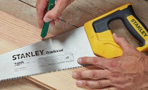 Piła TRADECUT 7 TPI 380mm – wytrzymałe narzędzie do precyzyjnego cięcia drewna i metalu | STHT20348-1