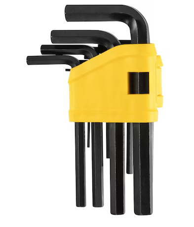 Zestaw kluczy HEX 10 sztuk 1,5–10 mm – uniwersalne narzędzia do montażu i napraw |0-69-253