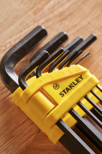 Zestaw kluczy HEX 10 sztuk 1,5–10 mm – uniwersalne narzędzia do montażu i napraw |0-69-253