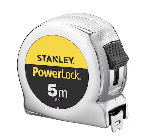 Miara MicroPowerlock 5 m x 19 mm – trwałe i precyzyjne narzędzie pomiarowe | 1-33-552