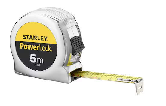 Miara MicroPowerlock 5 m x 19 mm – trwałe i precyzyjne narzędzie pomiarowe | 1-33-552