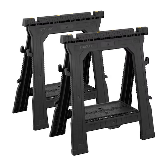 Stojak składany 2 szt. – wytrzymałe i stabilne podpory do warsztatu i prac warsztatowych| STST1-70713