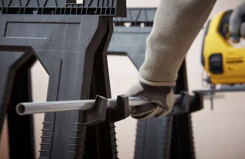 Stojak składany 2 szt. – wytrzymałe i stabilne podpory do warsztatu i prac warsztatowych| STST1-70713