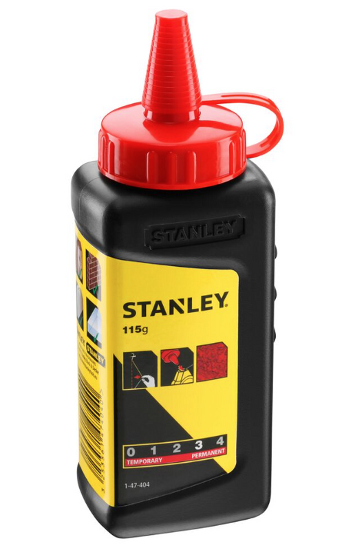 Kreda traserska czerwona 115 g – trwałe narzędzie do precyzyjnego znakowania i trasowania | 1-47-404