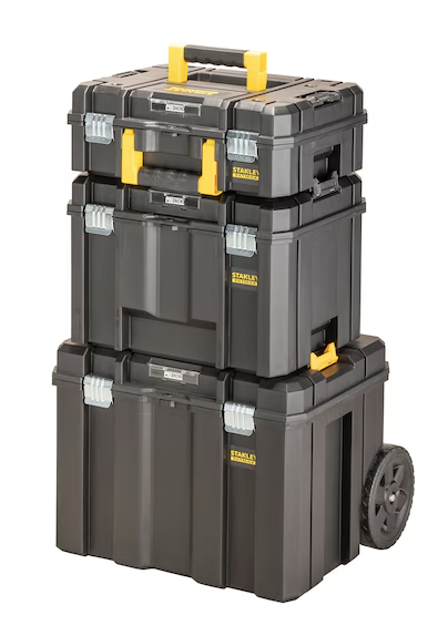 Skrzynie PROSTACK moduł 3-elementowy – wytrzymały i praktyczny system do organizacji i przechowywania | FMST75753-9