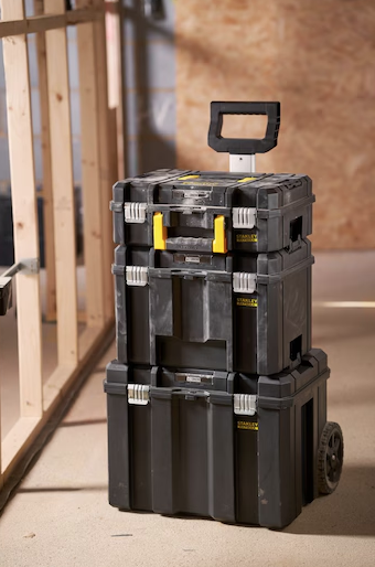 Skrzynie PROSTACK moduł 3-elementowy – wytrzymały i praktyczny system do organizacji i przechowywania | FMST75753-9