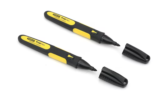 Marker FatMax XL czarny standard – zestaw 2 szt. | 0-47-312