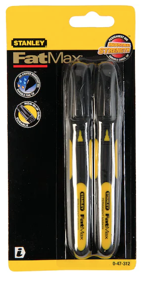 Marker FatMax XL czarny standard – zestaw 2 szt. | 0-47-312