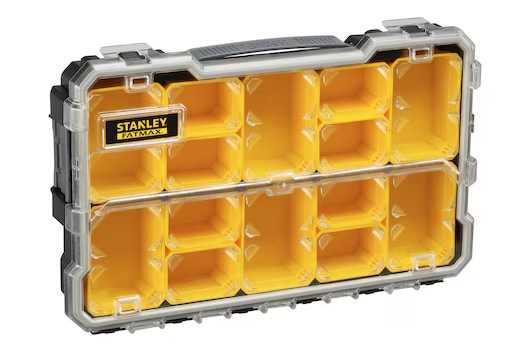 Organizer FatMax Pro 2/3 – wytrzymały i praktyczny moduł do przechowywania narzędzi i akcesoriów| FMST1-75779