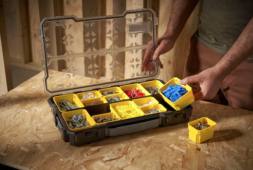 Organizer FatMax Pro 2/3 – wytrzymały i praktyczny moduł do przechowywania narzędzi i akcesoriów| FMST1-75779