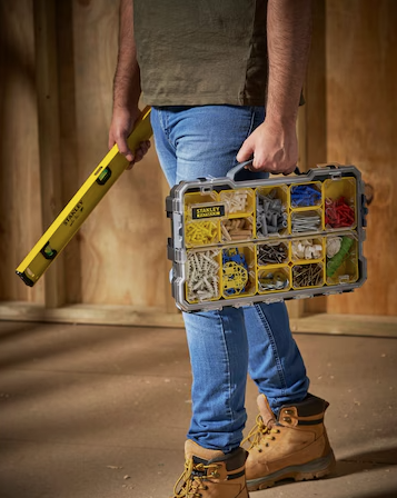 Organizer FatMax Pro 2/3 – wytrzymały i praktyczny moduł do przechowywania narzędzi i akcesoriów| FMST1-75779