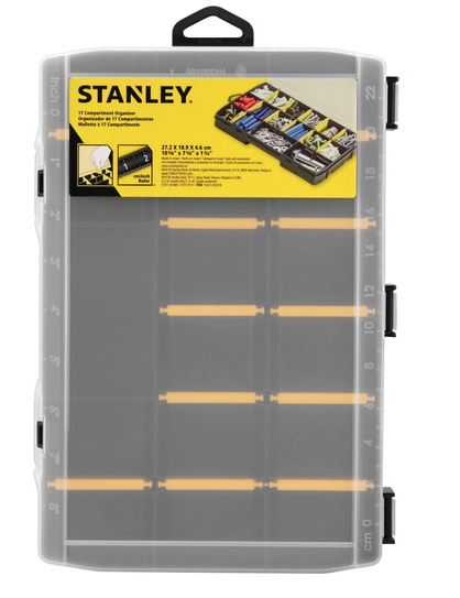 Organizer 11" – wytrzymały i praktyczny pojemnik do przechowywania narzędzi i akcesoriów| STST81680-1