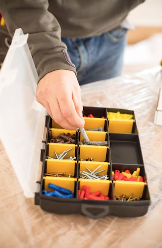 Organizer 11" – wytrzymały i praktyczny pojemnik do przechowywania narzędzi i akcesoriów| STST81680-1