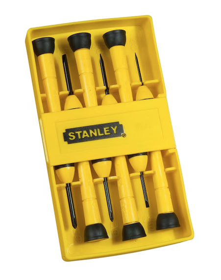 Zestaw wkrętaków precyzyjnych 6 sztuk do elektroniki | 0-66-052