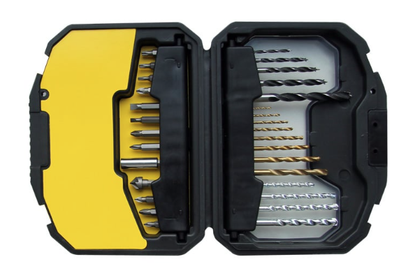 Zestaw 30 bitów i wierteł do prac domowych i profesjonalnych | STA7183-XJ
