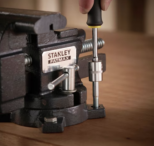 Imadło ślusarskie 100 mm do warsztatu i garażu | 1-83-065