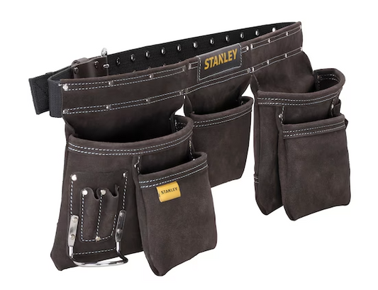Pas monterski z trzema kieszeniami do narzędzi, idealny do prac montażowych i serwisowych | STST1-80113
