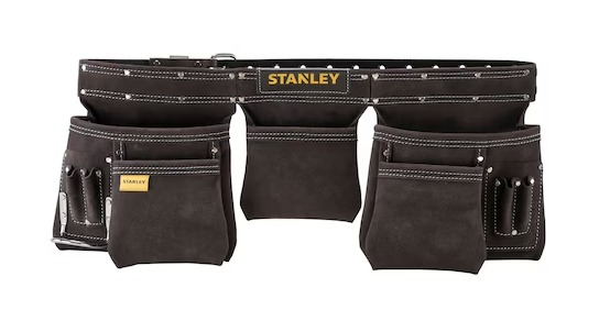 Pas monterski z trzema kieszeniami do narzędzi, idealny do prac montażowych i serwisowych | STST1-80113