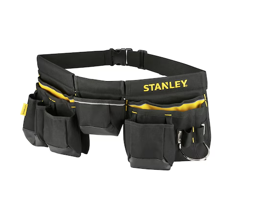 Pas monterski z dwiema kieszeniami do narzędzi, idealny do prac montażowych i serwisowych | 1-96-178