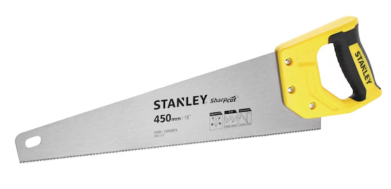 Piła ręczna SHARPCUT 18" / 450 mm 11 TPI do drewna i precyzyjnych prac stolarskich | STHT20370-1