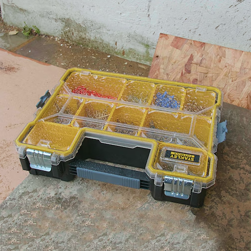 Organizer Stanley FatMax Pro wysoki wodoodporny do przechowywania narzędzi i akcesoriów | 1-97-518