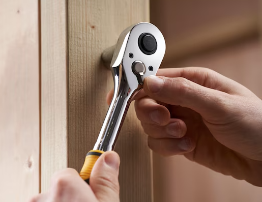 Zestaw grzechotka 1/2" i 9 nasadek - akcesoria do prac montażowych i naprawczych | STMT82671-0