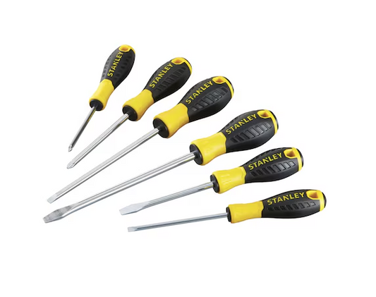 Zestaw 6 wkrętaków Essential do prac precyzyjnych i drobnych napraw w domu i warsztacie | STHT0-60209