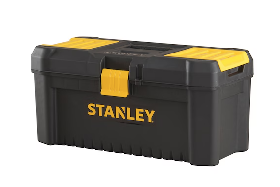 Skrzynka narzędziowa ESSENTIAL 16" z plastikowym zatrzaskiem do przechowywania narzędzi | STST1-75517