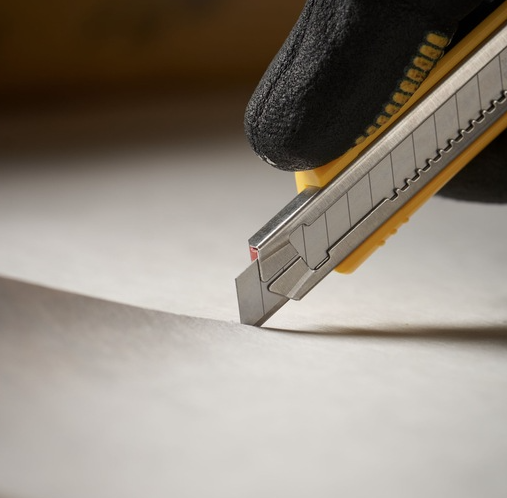 Ostrza łamane 9 mm, zestaw 10 opakowań po 10 sztuk do noży | 1-11-300