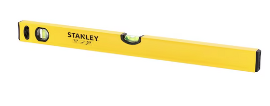 Poziomica Classic 60 cm ułatwia precyzyjne pomiary poziomu w domu i warsztacie | STHT1-43103