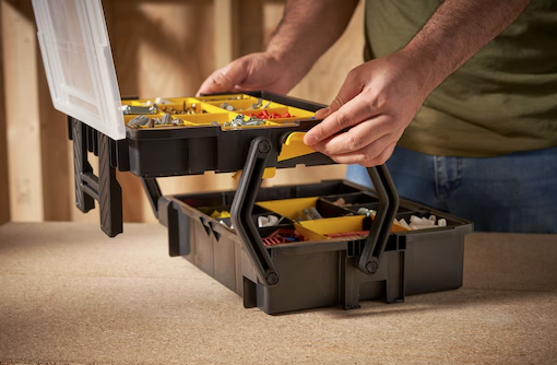 Organizer wielopoziomowy utrzymujący porządek w warsztacie  i garażu | STST1-75540