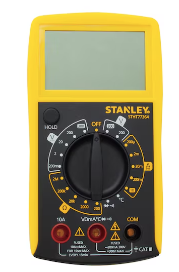 Miernik elektryczny uniwersalny umożliwiający szybkie i dokładne pomiary napięcia | STHT0-77364
